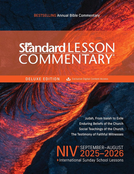 NIV Standard Lesson Commentary Deluxe Edition 2025-2026
