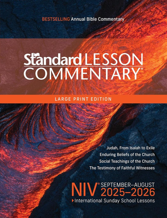 NIV Standard Lesson Commentary Large Print Edition 2025-2026