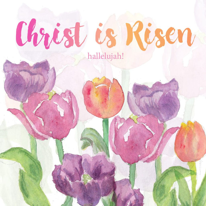 Christ Is Risen - Tulips (Pack of 5)