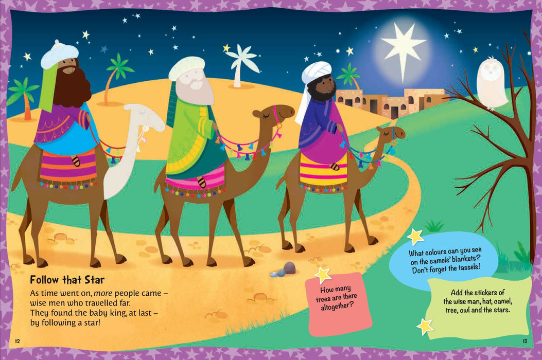 My First Christmas Sticker Book