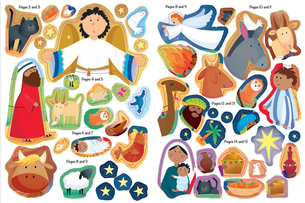 My First Christmas Sticker Book