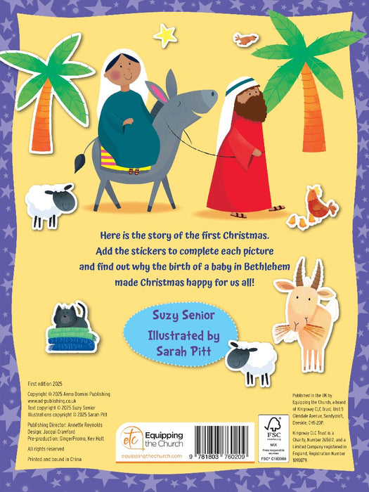 My First Christmas Sticker Book