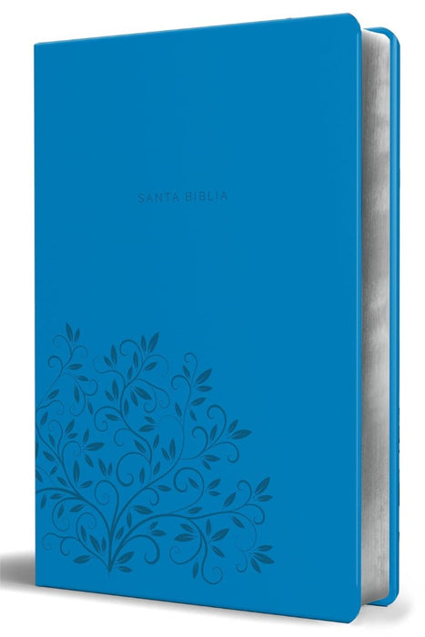 Biblia Reina Valera 1960 Letra Grande. SíMil Piel Azul, Tama