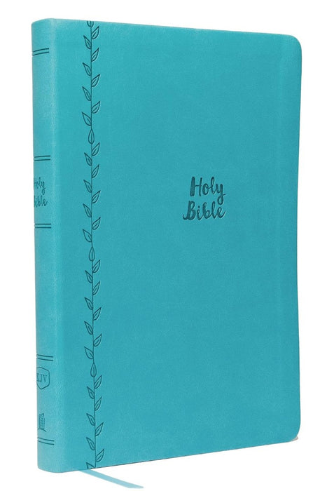 KJV Holy Bible: Value Compact Thinline, Teal Leathersoft