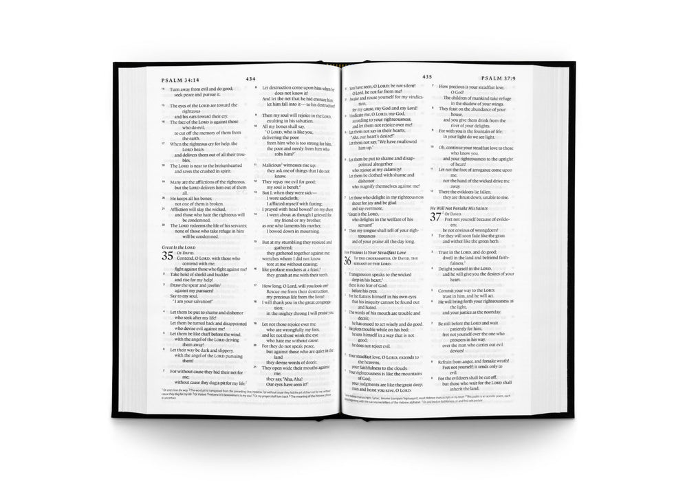 ESV Church Bible, Black