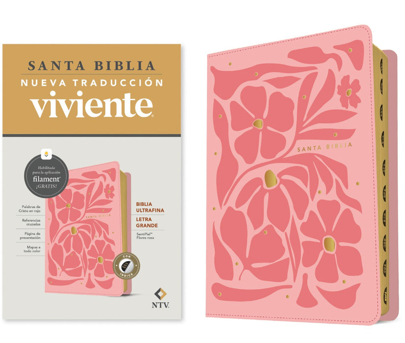 Biblia Ultrafina NTV, Letra Grande Con Filament