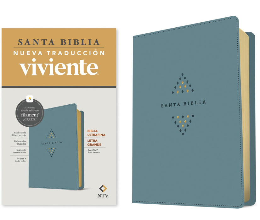 Biblia Ultrafina NTV, Letra Grande Con Filament