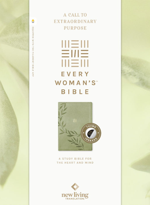 NLT Every Woman's Bible, Filament Enabled, Olive