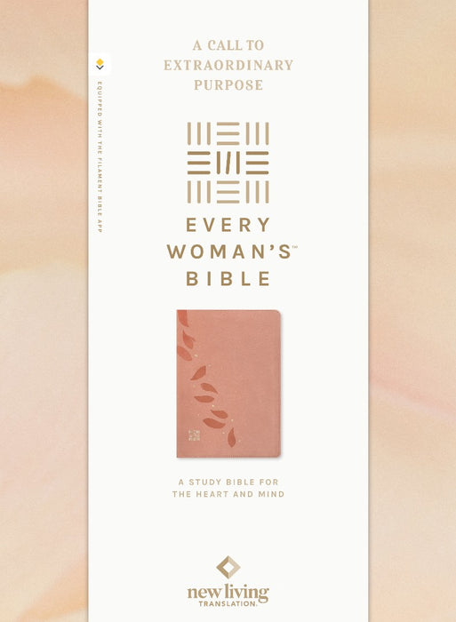 NLT Every Woman's Bible, Filament Enabled, Pink