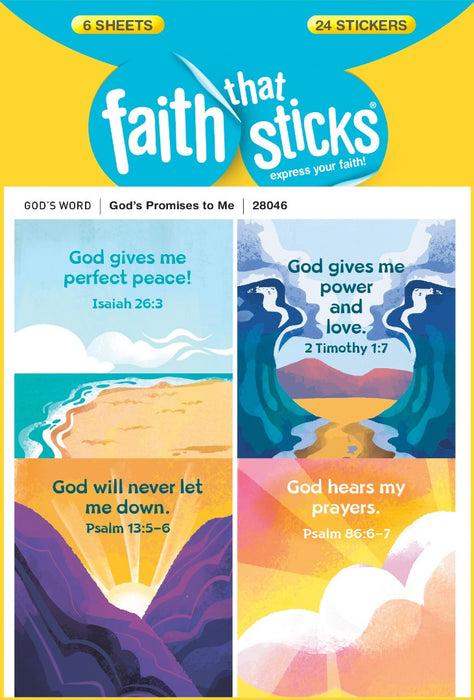 Go Bible: God's Promises to Me - Faith That Sticks Stickers