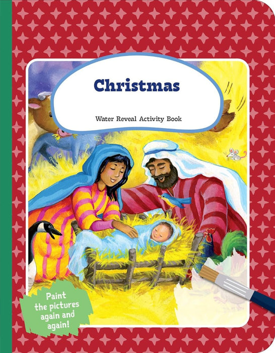 Christmas - Water Reveal Activity Book