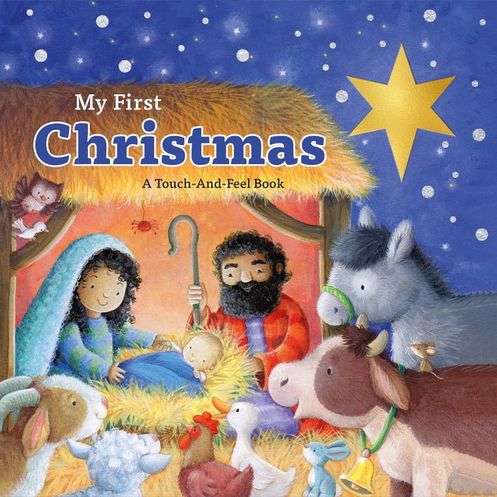 My First Christmas: A Touch-And-Feel Bible Story