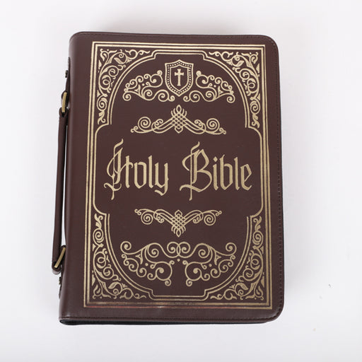 Bible Cover Ornate Gold Holy Bible Imitation Leather XLarge