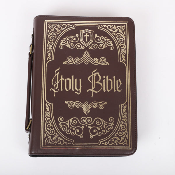 Bible Cover Ornate Gold Holy Bible Imitation Leather XLarge