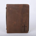Bible Cover Cross Buffalo Leather XLarge