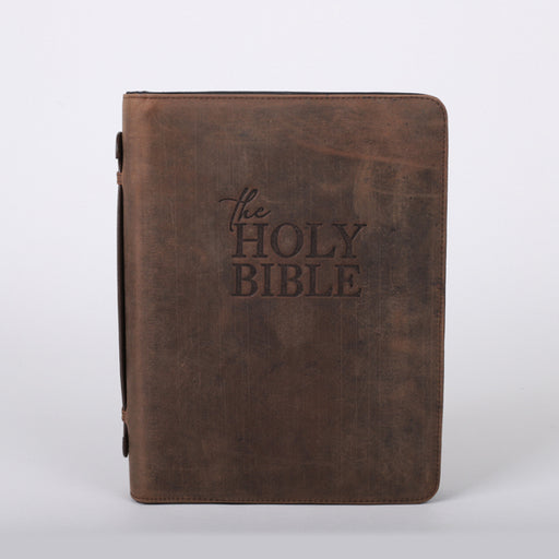 Bible Cover Holy Bible Buffalo Leather XLarge