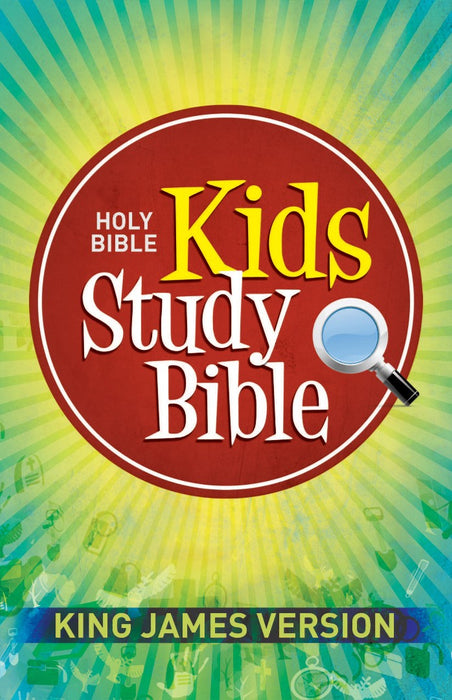 KJV Kids Study Bible, Hardcover, Red Letter