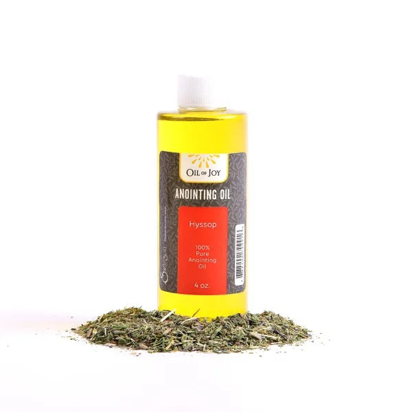 Anointing Oil Hyssop 4 oz Bottle