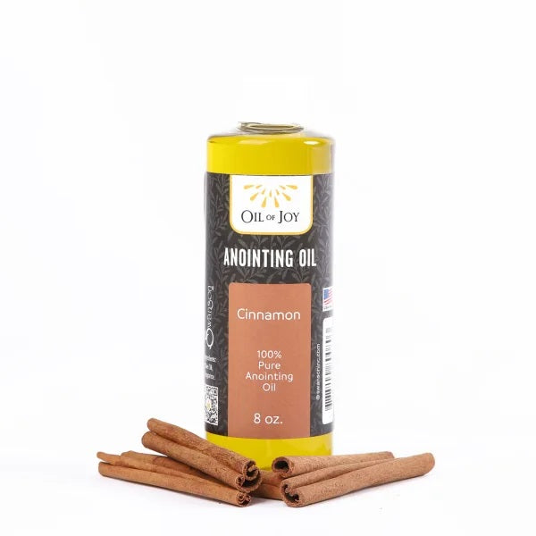 Anointing Oil Cinnamon 8 oz Bottle