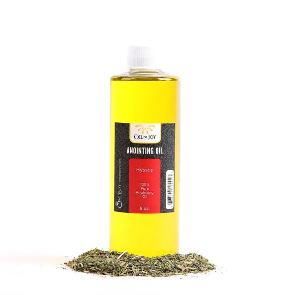Anointing Oil Hyssop 8 oz Bottle
