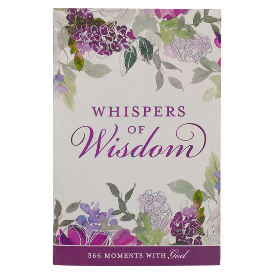 Whispers Of Wisdom Softcover Devotional