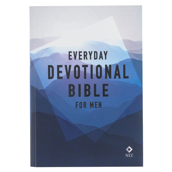 Blue Mountain NLT Everyday Devotional Bible For Men
