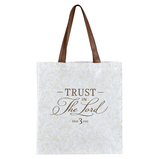Trust In The Lord Shopping Tote Bag - Proverbs 3:5