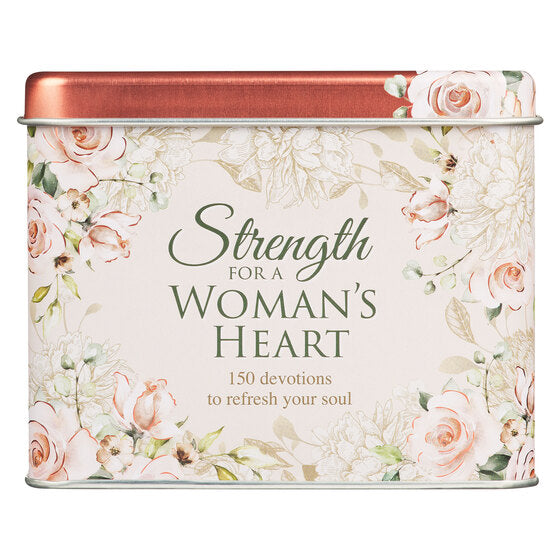 Strength For A Womens Heart Devotional Cards In A Tin