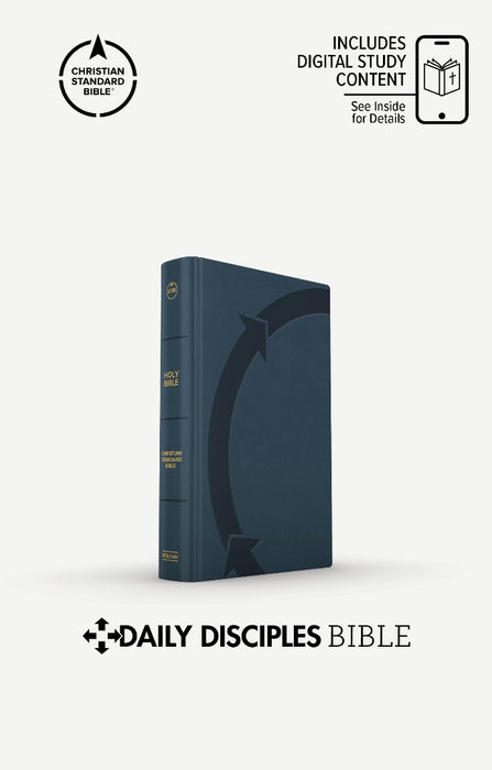CSB Daily Disciples Bible, Blue