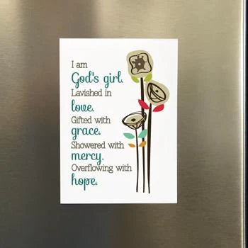 Gods Girl A7 Magnet