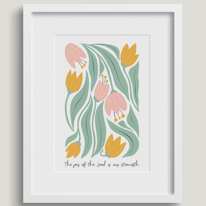 Joy Of The Lord, The - A4 Print