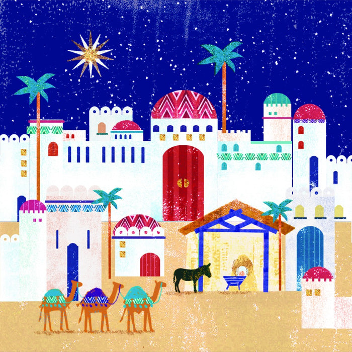 Tearfund - Away In A Manger (Pack Of 10)