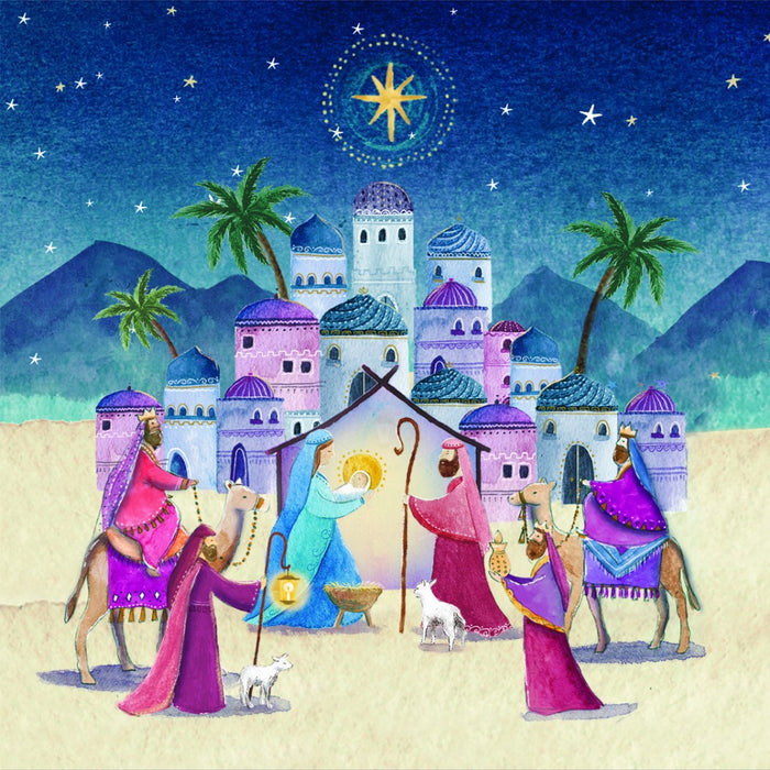 Tearfund - Manger Scene (Pack Of 10)