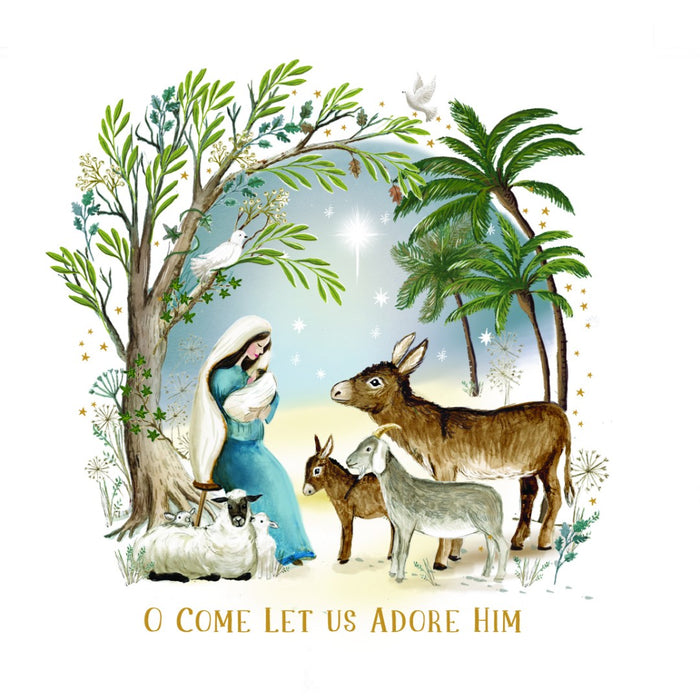 Tearfund - O Come Let Us Adore Him (Pack Of 10)