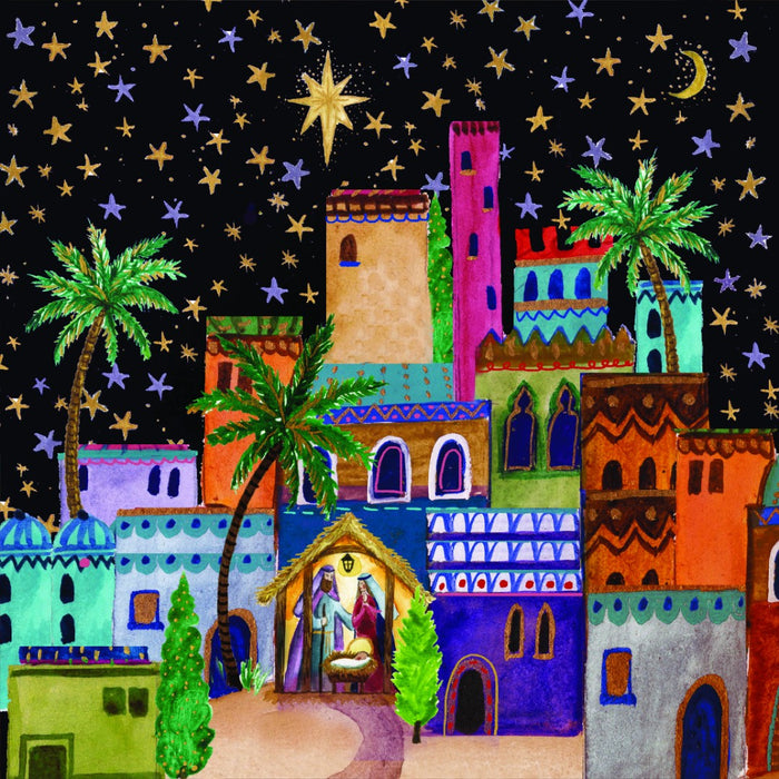 Tearfund - O Little Town Of Bethlehem (Pack Of 10)