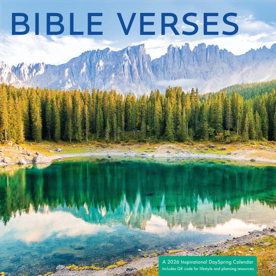 2026 Bible Verses Lake Calendar