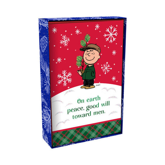 Christmas Boxed Cards: Peanuts - Goodwill (Box of 18)