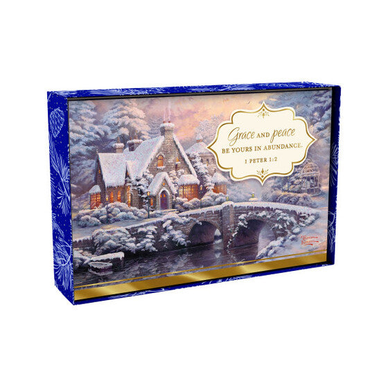 Christmas Boxed Cards: Thomas Kinkade (Pack of 18)