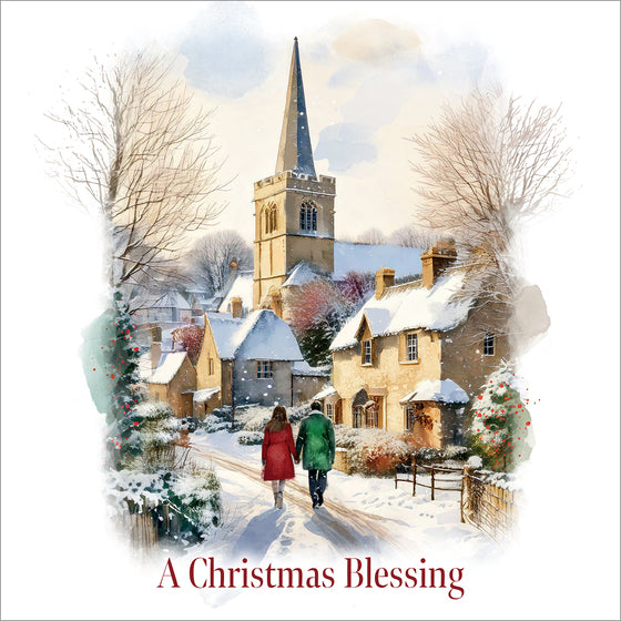 Compassion Charity Christmas Cards: Winter Walk (10pk)