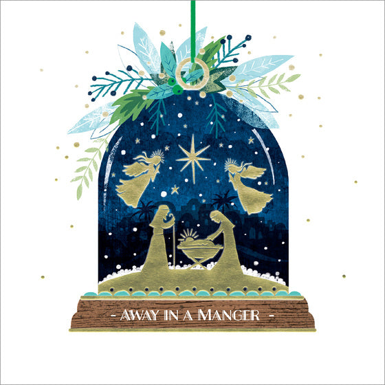 Compassion Charity Christmas Cards: Away In A Manger (10pk)