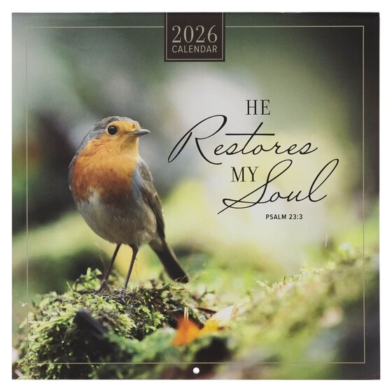 2026 Restore My Soul Calendar