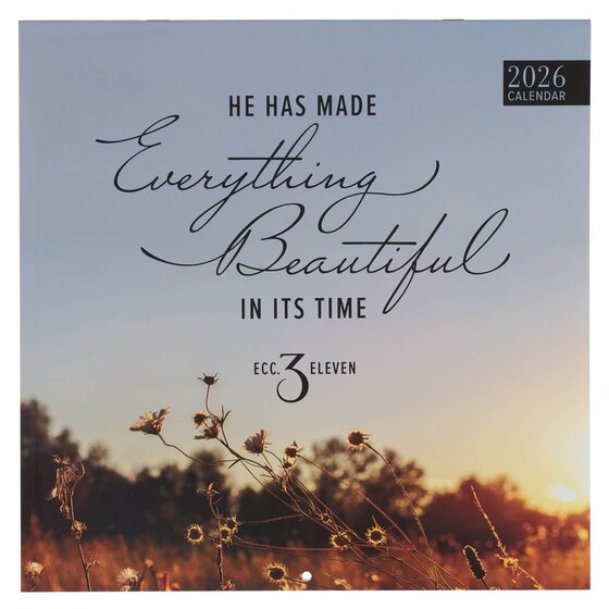 2026 He Has Made Everything Beautiful Calendar