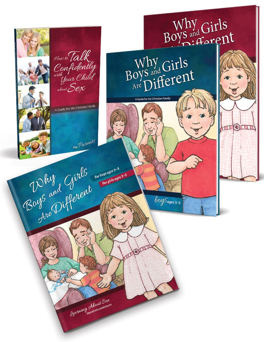 Why Boys and Girls are Different: Ages 3-5 Curriculum Bundle
