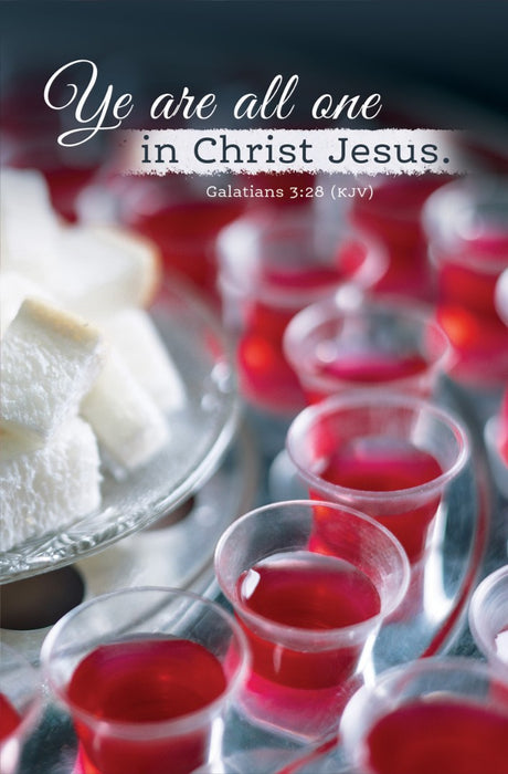 Ye Are All in Christ Jesus Communion Bulletin (pack of 100)