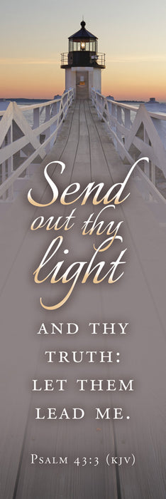 Send Out the Light Bookmark (pack of 25)