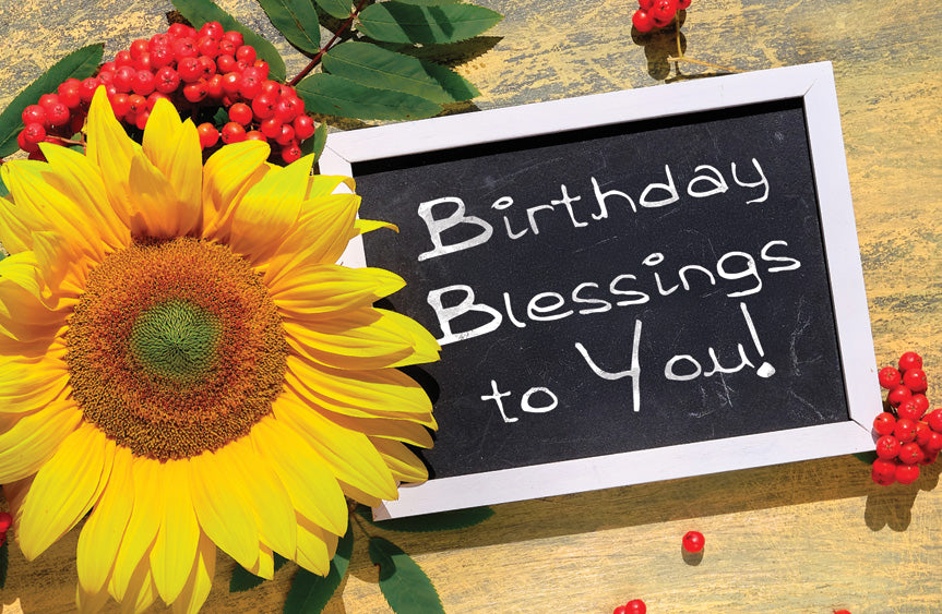 Birthday Blessings to You! Postcard (pack of 25)