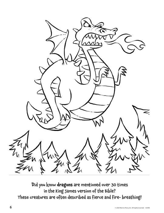 Strange Creatures Coloring Activity Book