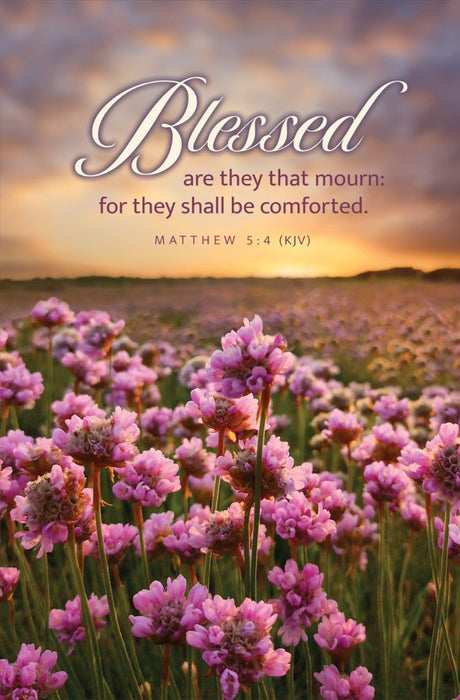 Blessed Are They That Mourn Funeral Bulletin (pack of 100)