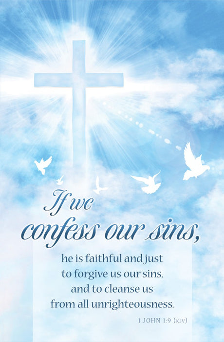 If We Confess Our Sins Reconciliation Bulletin (pack of 100)
