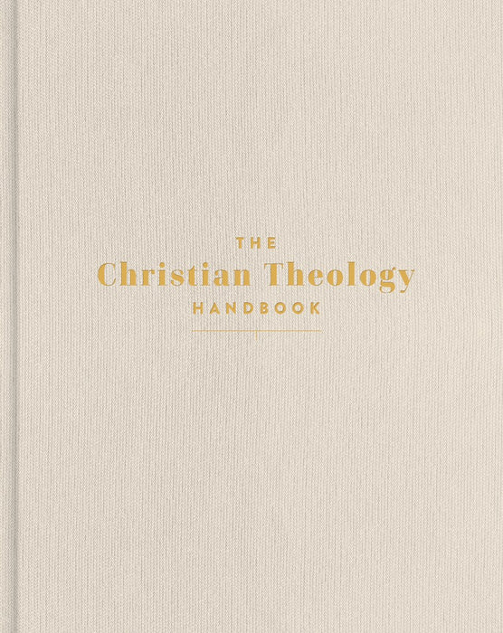 The Christian Theology Handbook, Cream Cloth Over Board